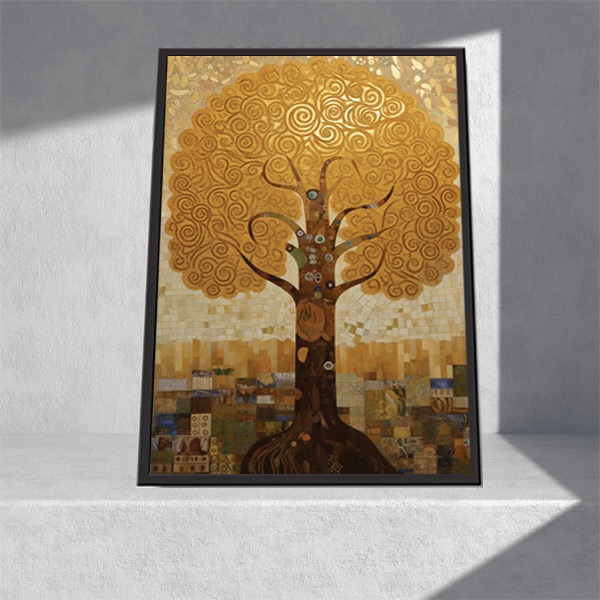 보석십자수 3D 명화황금돈나무 (40x60cm)